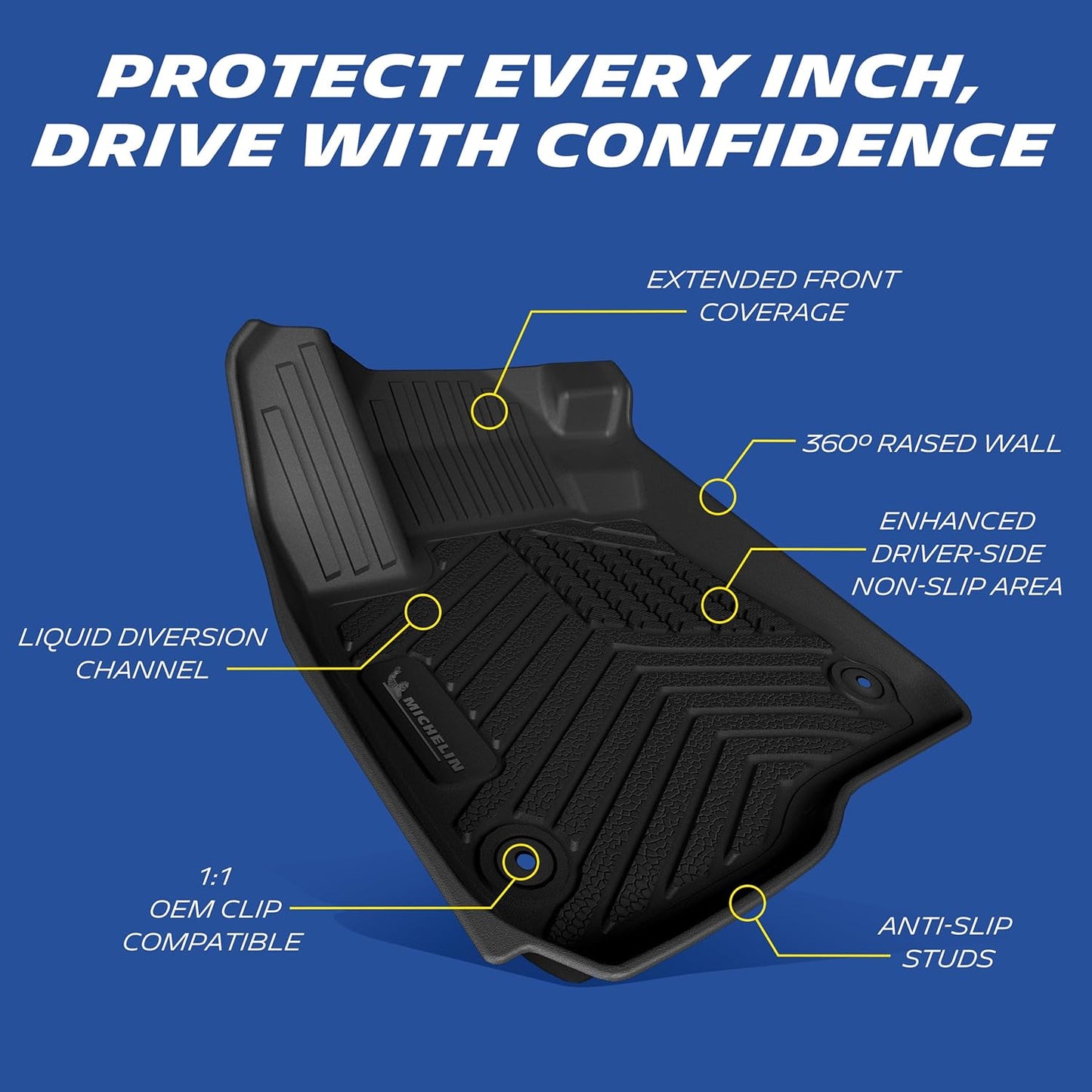 Michelin Premier Floor Mats for Honda CR-V Gas & Hybrid (2023-2026)