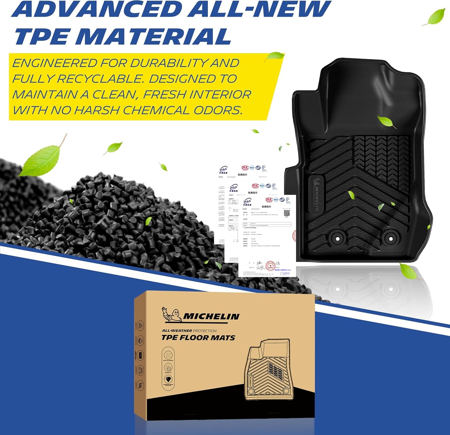 Michelin Premier Floor Mats for Ford Bronco 4-Door (2021-2026)