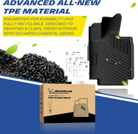 Michelin Premier Floor Mats, Bed Mat & Frunk Mat for Tesla Cybertruck 6 Piece