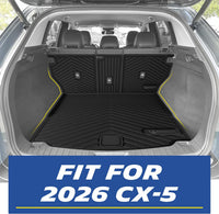 Michelin all-weather TPE floor mats, custom-designed for 2026 Mazda CX-5, perfect custom-fit for your vehicle.