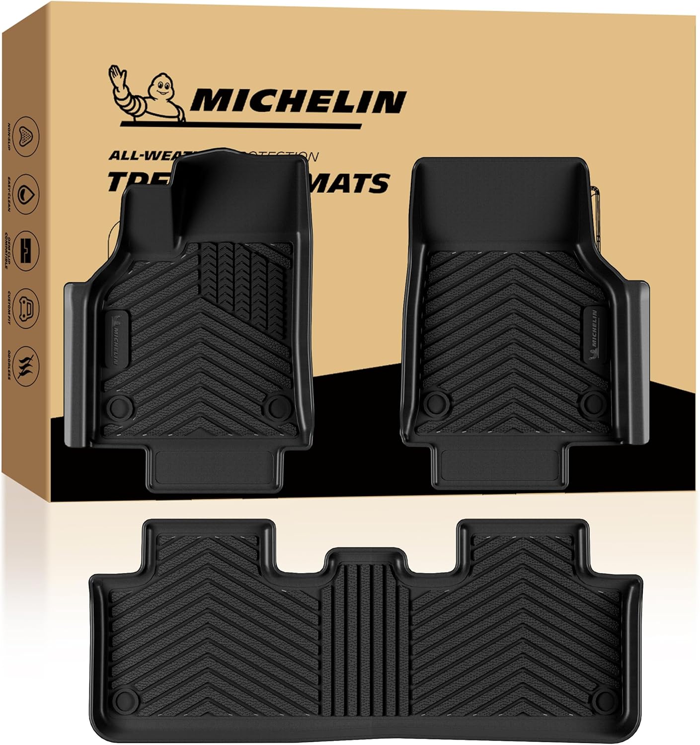 Michelin Premier Floor Mats for Tesla Model Y Juniper (2026)