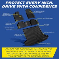 Michelin Premier Floor Mats & Trunk Mats Set for Hyundai Tucson (2022+)