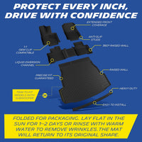 Michelin Premier Floor Mats & Cargo Mat for Toyota RAV4 Hybrid (2026-2027) - 5 Piece