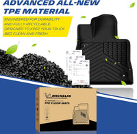 Michelin Floor Mats & Cargo Liner for Ford Explorer 6-Seat (2022-2026) - 7 Piece