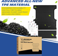 Michelin TPE truck bed mats with eco-friendly material and packaging.