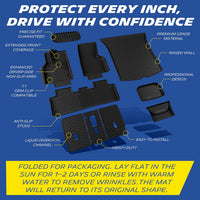 Michelin Premier Floor Mats & Trunk Mats for Tesla Model Y Standard 5-Seater 2025-2027 - 10 Piece
