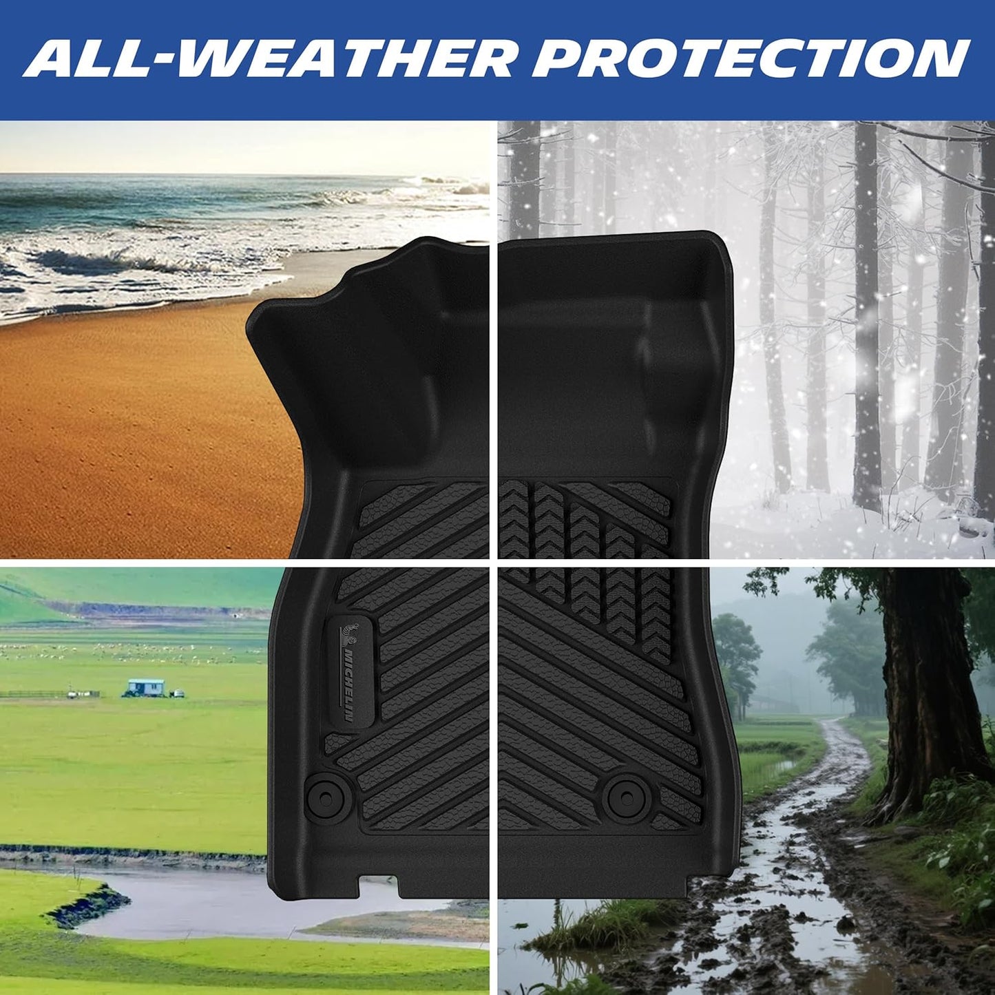 Michelin Premier Floor Mats for 2026+ Nissan Sentra