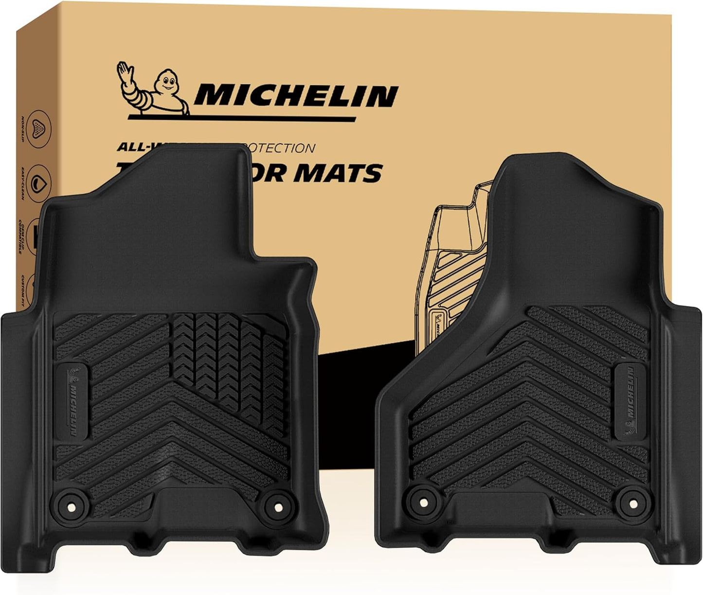 Michelin Premier Floor Mats for Ram 2500/3500 Crew & Mega Cab (2019-2026)