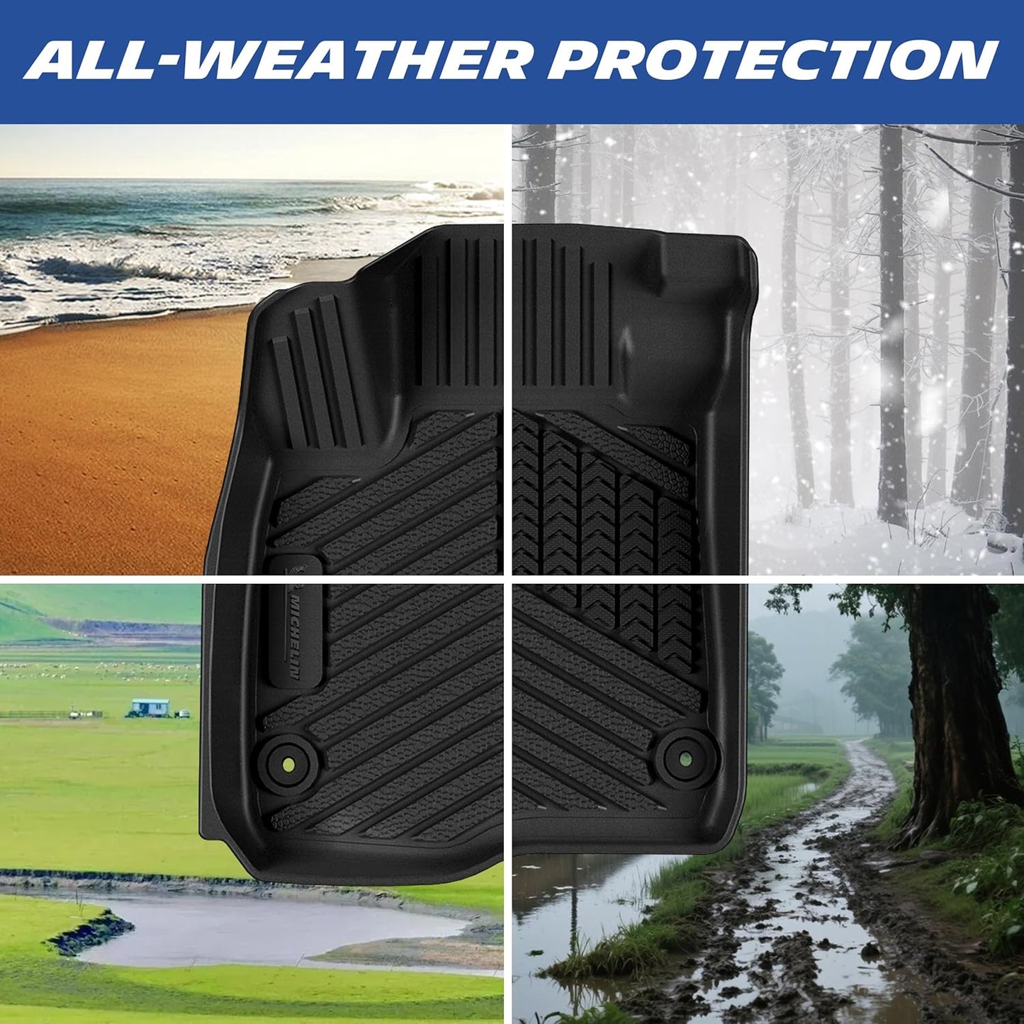 Michelin Premier Floor Mats for Honda CR-V Gas & Hybrid (2023-2026)