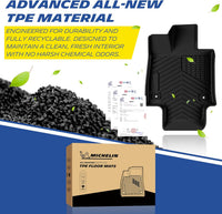 Premier Front & Rear Floor Mats for Toyota RAV4 (2019-2025) - 3 Piece Set