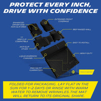 Michelin Premier Floor Mats & Trunk Mats Set for Ford Bronco 4-Door (2021-2026) - 4 Piece