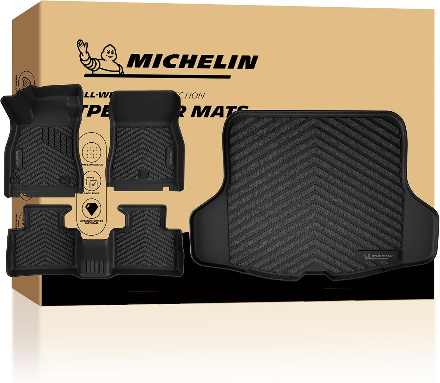 Michelin Custom Floor Mats & Cargo Liner for Nissan Sentra 2026+