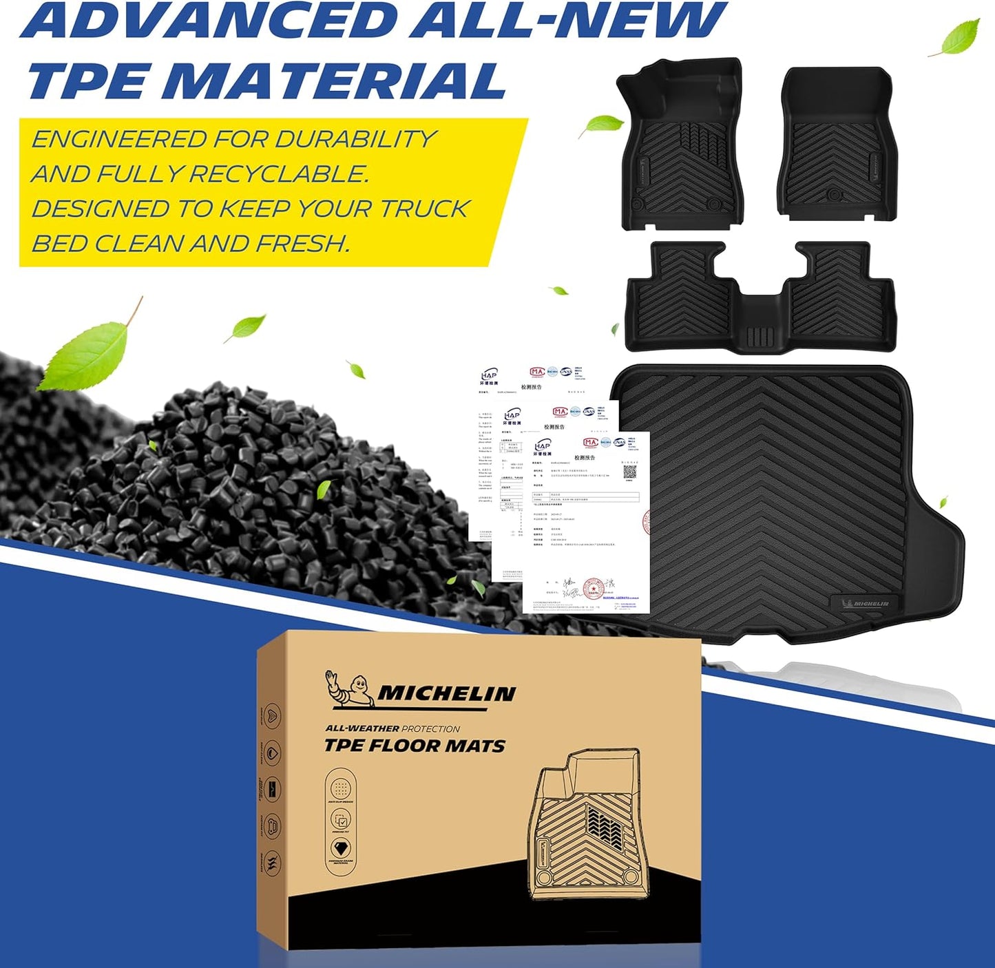 Michelin Custom Floor Mats & Cargo Liner for Nissan Sentra 2026+