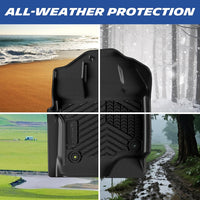 Michelin Premier Front & Rear Floor Mats for Ford F-150 & Lightning (2015-2026) 3PCS