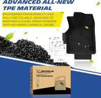 Michelin Floor & Trunk Mat Set for 2025-2026 Tesla Model Y Juniper 5-Seater 9PCS