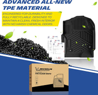 Michelin Premier Front Floor Mats for Ford Super Duty Crew Cab (2017-2026)