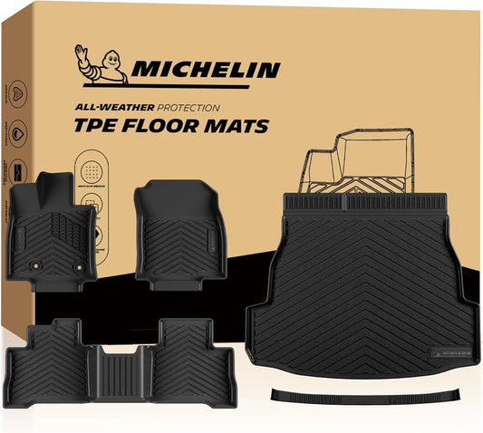 Michelin Premier Floor Mats & Cargo Mat for Toyota RAV4 Hybrid (2026-2027) - 5 Piece