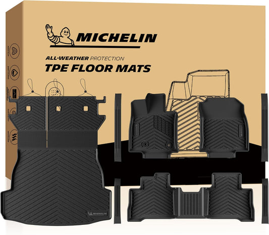 Michelin Floor & Trunk Mat Set for 2026 Toyota RAV4 Hybrid 8PCS