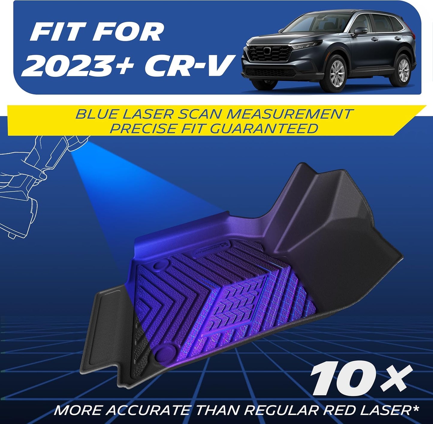 Michelin Premier Floor Mats for Honda CR-V Gas & Hybrid (2023-2026)