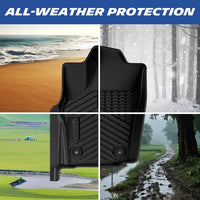 Michelin Premier Floor Mats for Toyota Tacoma Double Cab Gas Models (2024-2026)