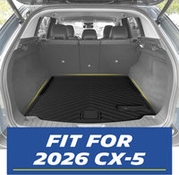 Michelin all-weather TPE floor mats, custom-designed for 2026 Mazda CX-5, perfect custom-fit for your vehicle.