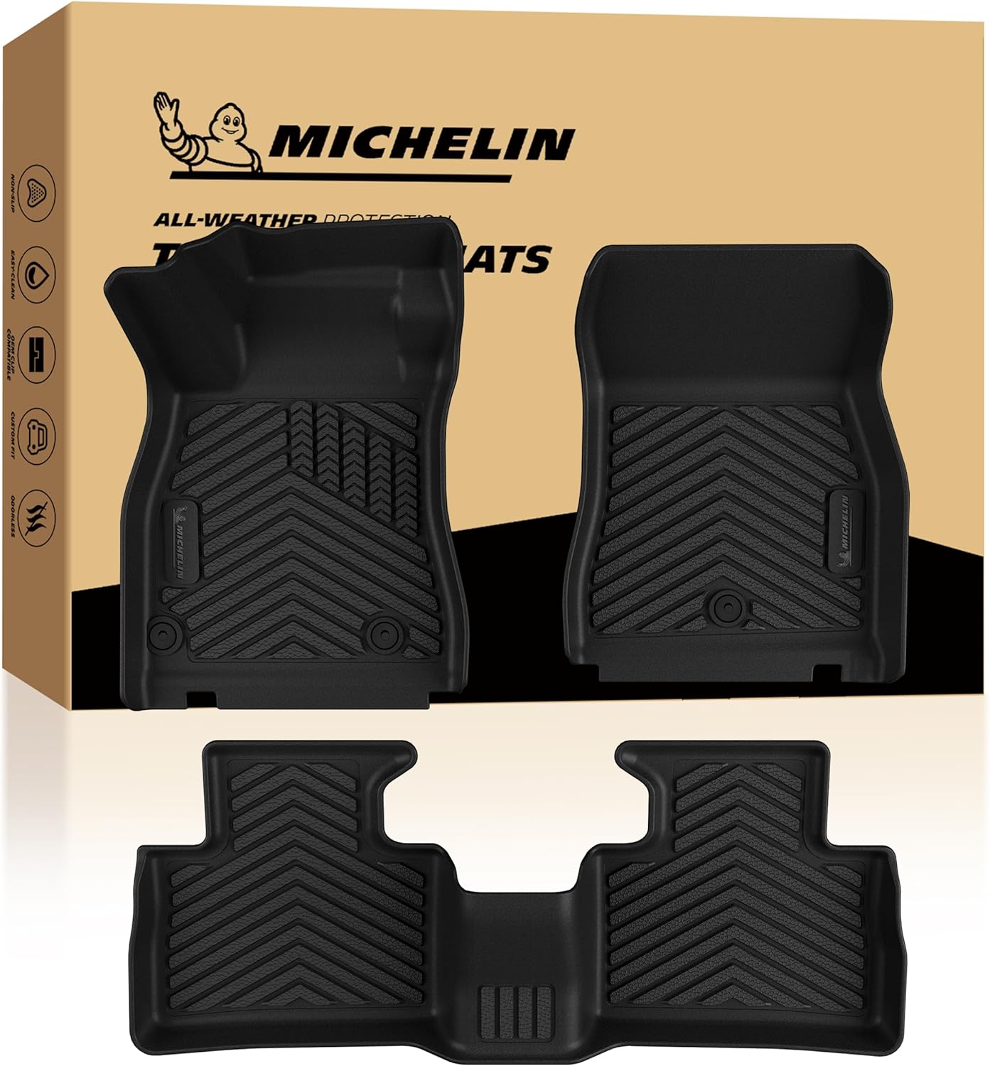 Michelin Premier Floor Mats for 2026+ Nissan Sentra