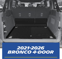 Michelin Bronco trunk mat installed in 2021-2026 Ford Bronco 4-Door