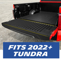 Michelin Truck Tailgate Protector for 2022-2026 Toyota Tundra (Not Fit Drop-in Liners), All-Weather Tailgate Mat, Custom Fit, Durable TPE, Non-Slip