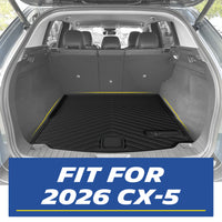 Michelin all-weather TPE trunk mat, custom-designed for 2026 Mazda CX-5, perfect custom-fit for your vehicle.