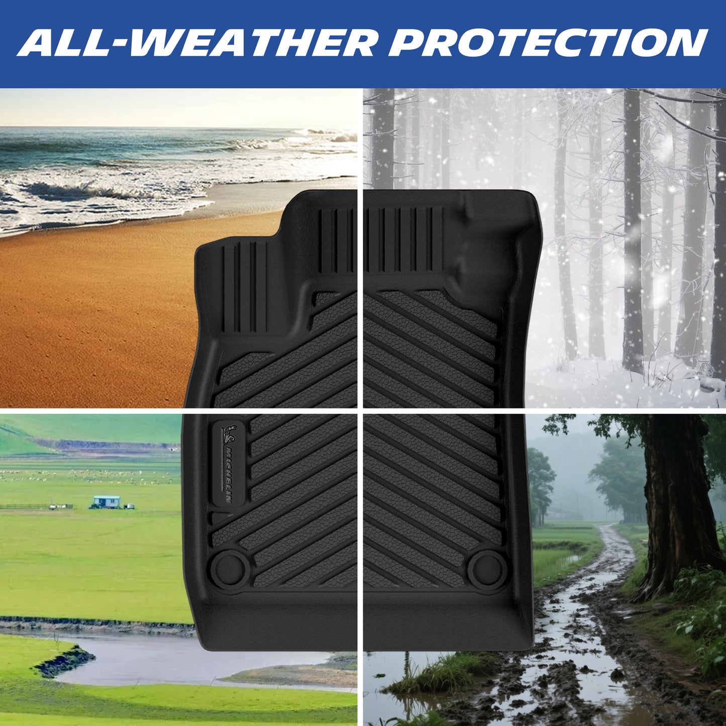 Michelin Premier Floor Mats for Honda Accord 2023-2027