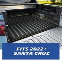 Michelin Truck Bed Mat for 2022/2023/2024/2025/2026 Hyundai Santa Cruz, Truck Bed Liner, Custom Fit, TPE, Bedliner