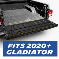 Michelin Truck Tailgate Protector for 2020-2024 2025 2026 Jeep Gladiator, All-Weather Tailgate Mat, Custom Fit, Durable TPE, Non-Slip