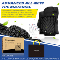 Premium recyclable odorless TPE material, Michelin package and storage bag included