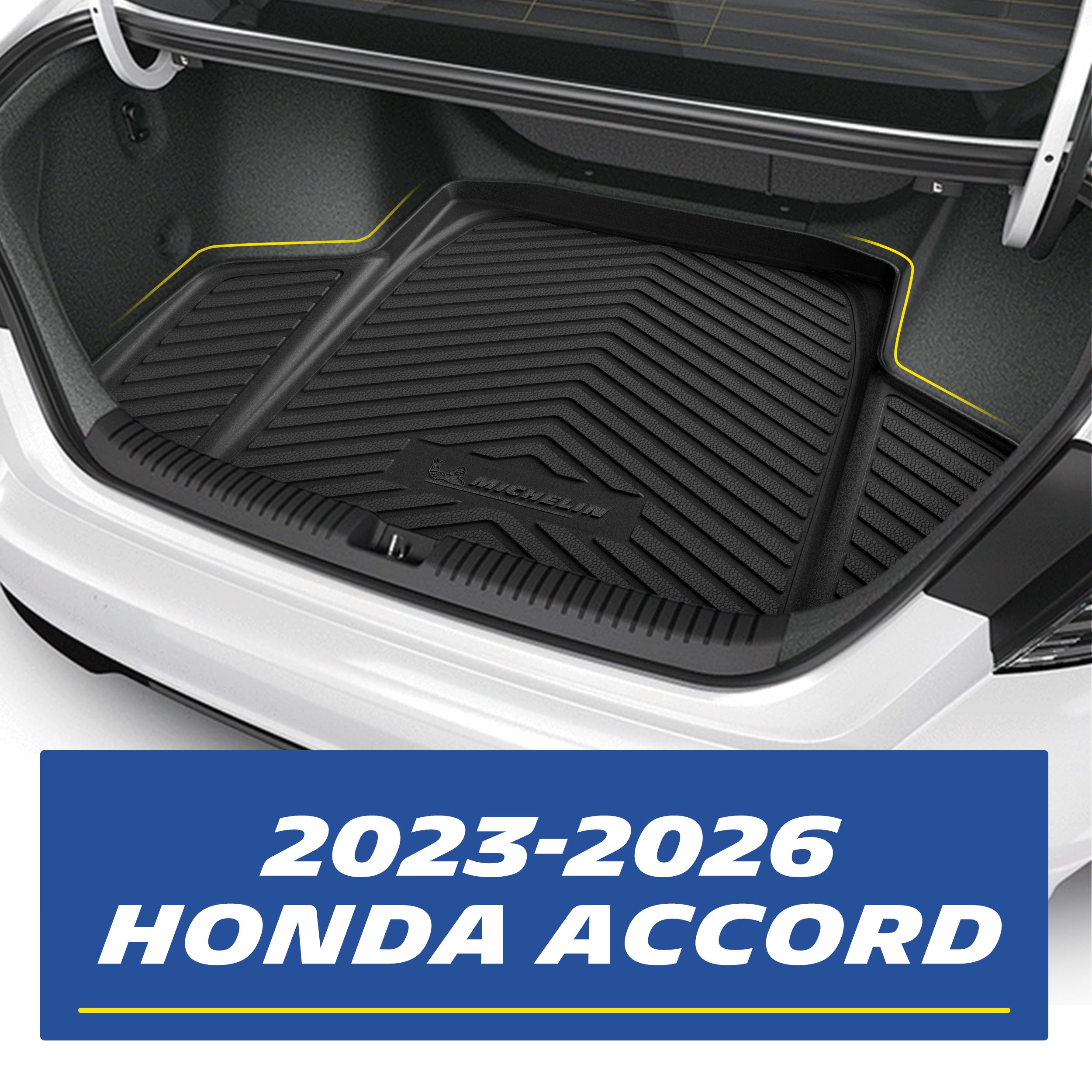 Honda Accord Floor Mats & Trunk Mat Set 2023-2027 | Michelin–TreadAuto