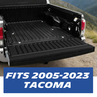Michelin Truck Tailgate Protector for 2005-2023 Toyota Tacoma, All-Weather Tailgate Mat, Custom Fit, TPE, Pad