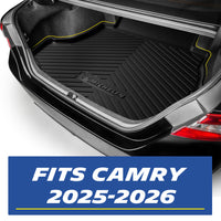Michelin Premier Series Floor Mats + Trunk Liner for Toyota Camry 2025-2026 (Include Hybrid), 4PCS, All-Weather Floor Liner + Trunk Mat, Custom Fit, Durable TPE, Non-Slip