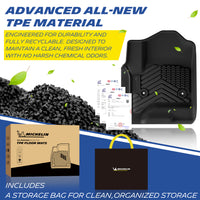 Michelin TPE all-weather floor mats, odor-free and recyclable