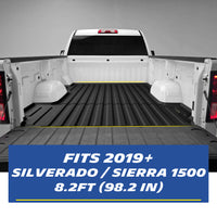 Michelin TPE Truck Bed Mat for 2019+ Silverado Sierra 1500 8.2ft Bed