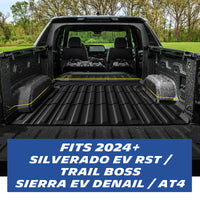 Michelin Truck Bed Mat for 2024-2026 Chevy Silverado EV RST/Trail Boss & GMC Sierra EV Denali/AT4 Only, All-Weather Truck Bed Liner, Custom Fit, Durable TPE, Bedliner, Non-Slip