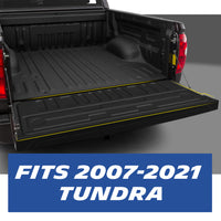 Michelin Truck Tailgate Protector for 2007-2021 Toyota Tundra, All-Weather Tailgate Mat, Custom Fit, TPE, Pad