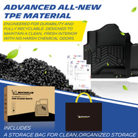 Michelin TPE all-weather floor mats, odor-free and recyclable