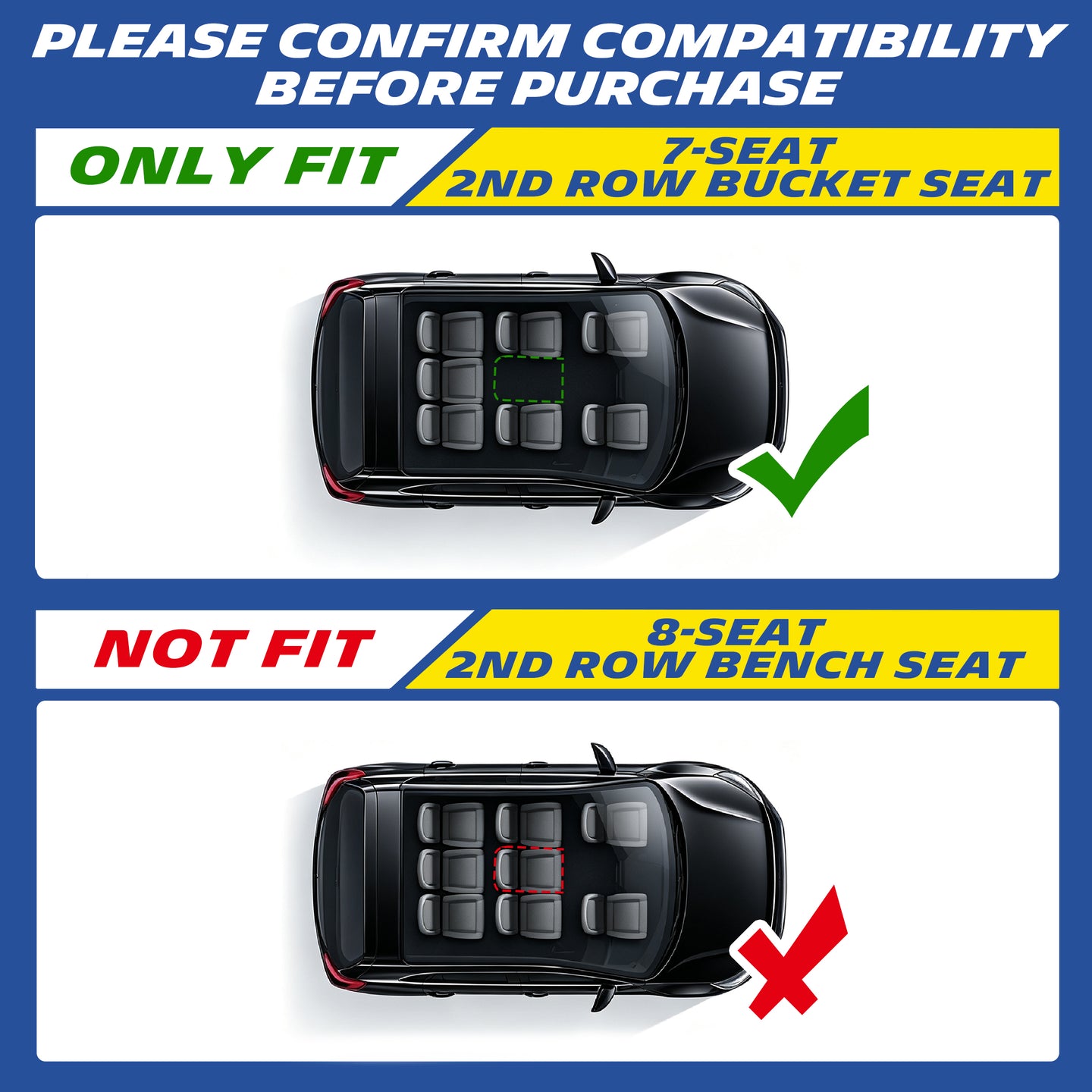 Michelin Trunk Mat fitment for 2021-2026 Toyota Sienna 7-seat
