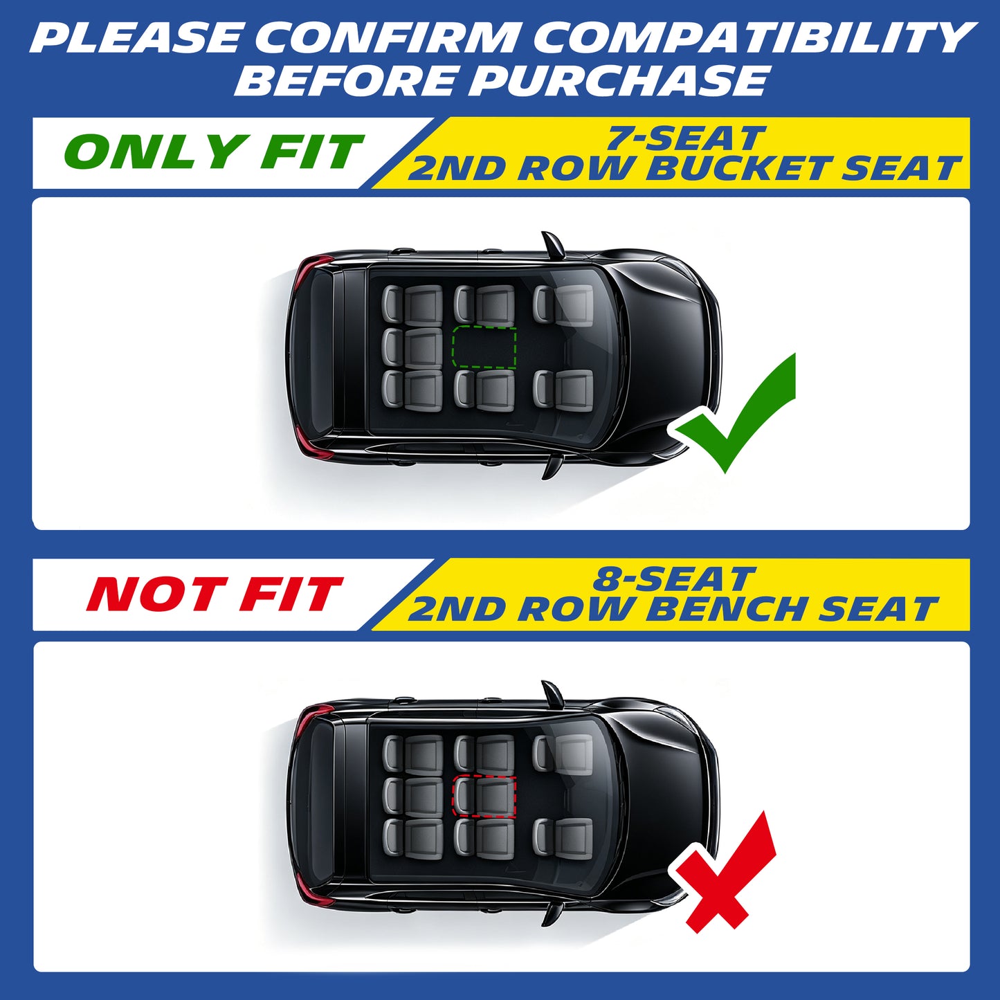 Michelin Trunk Mat fitment for 2021-2026 Toyota Sienna 7-seat