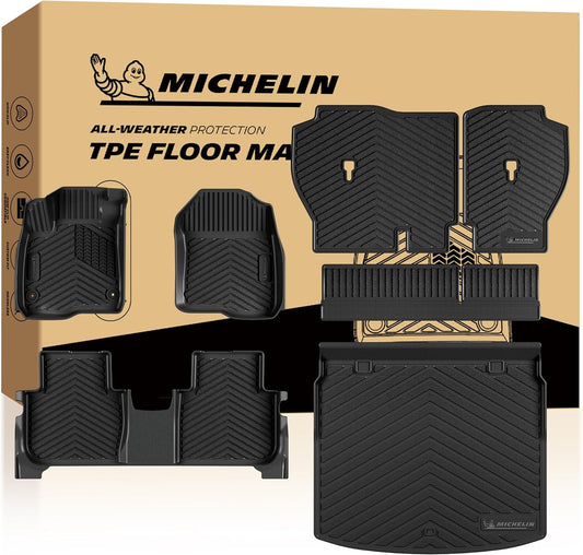Michelin Premier Floor Mats for Honda CR-V Gas, Hybrid & e:FCEV (2023-2026) - 7 Piece