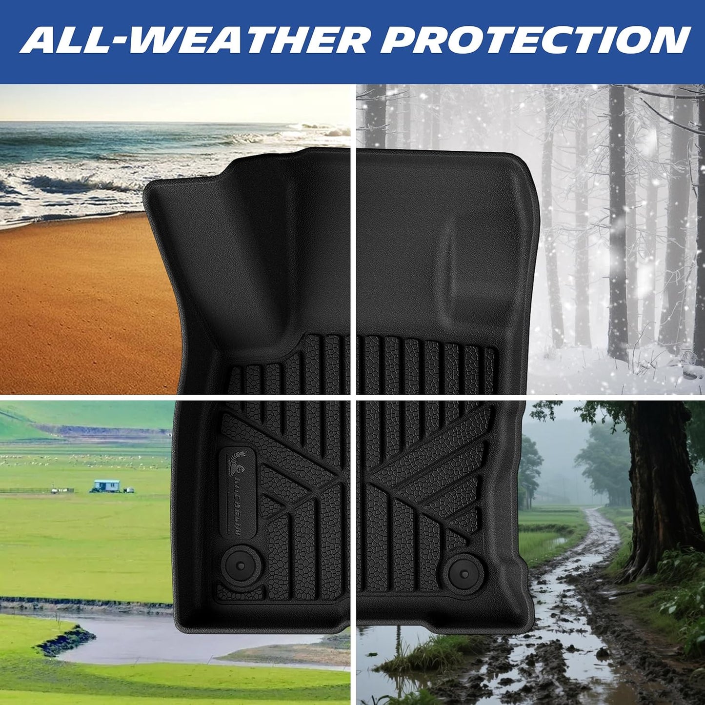 Michelin Premier Series Floor Mats for Ford Bronco Sport (2021-2026)