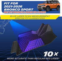 Michelin Premier Series Floor Mats for Ford Bronco Sport (2021-2026)