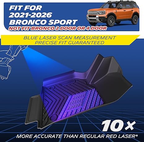 Michelin Premier Series Floor Mats for Ford Bronco Sport