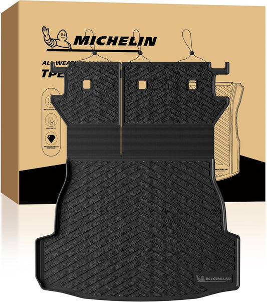Michelin Custom All-Weather Trunk & Backrest Mats for 2026 Toyota RAV4 Hybrid