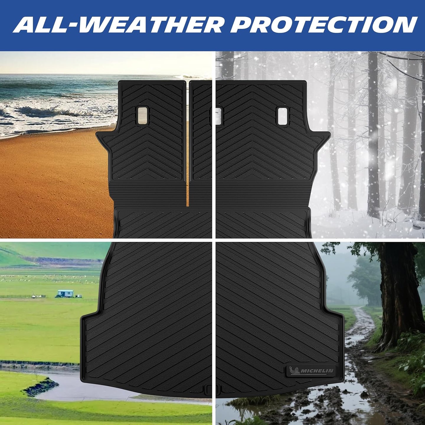 All-weather protection Michelin RAV4 trunk mat, works for all seasons and road conditions