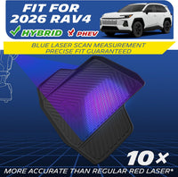 Michelin Custom All-Weather Trunk & Backrest Mats for 2026 Toyota RAV4 Hybrid